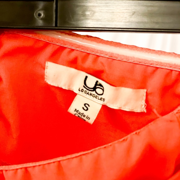 Coral Pink Cocktail Dress - Picture 3 of 3